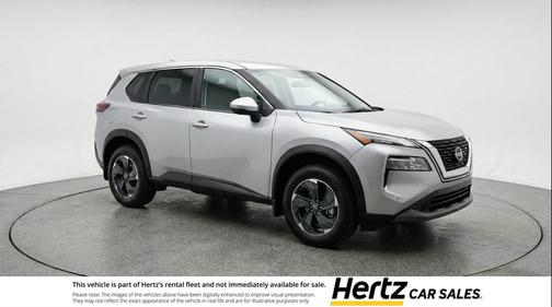 Brilliant Silver Metallic 2025 Nissan Rogue SV