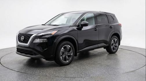Super Black 2025 Nissan Rogue SV