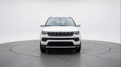 Bright White Clearcoat 2025 Jeep Compass Limited
