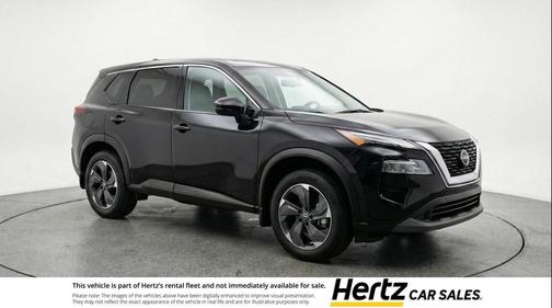 Super Black 2025 Nissan Rogue SV