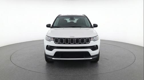 Bright White Clearcoat 2025 Jeep Compass Limited