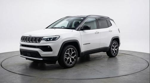 Bright White Clearcoat 2025 Jeep Compass Limited