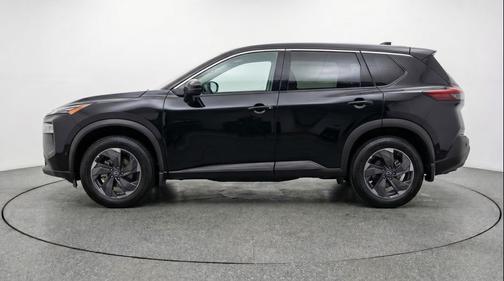 Super Black 2025 Nissan Rogue SV