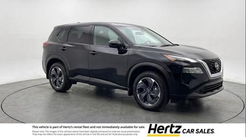 Super Black 2025 Nissan Rogue SV