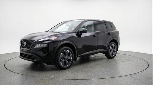 Super Black 2025 Nissan Rogue SV