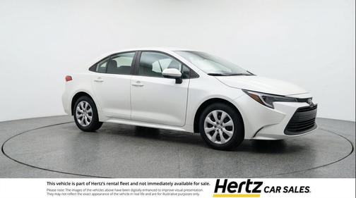 Ice Cap 2025 Toyota Corolla LE