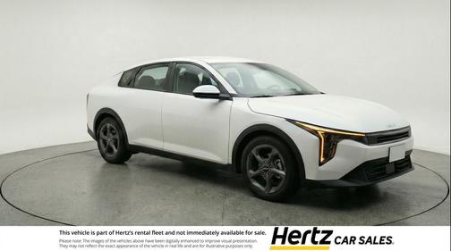 Snow White Pearl 2025 Kia K4 LXS