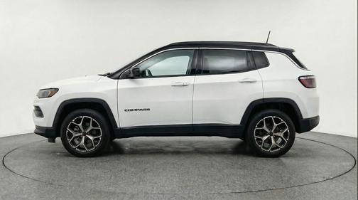 Bright White Clearcoat 2025 Jeep Compass Limited