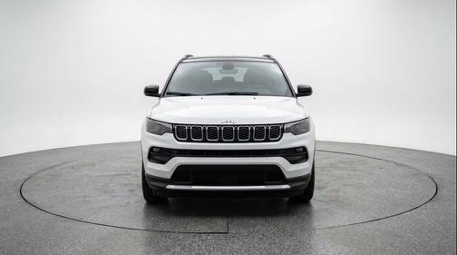 Bright White Clearcoat 2025 Jeep Compass Limited