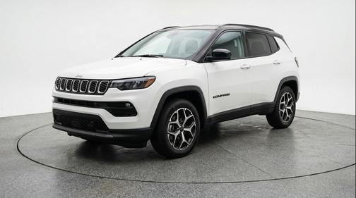 Bright White Clearcoat 2025 Jeep Compass Limited