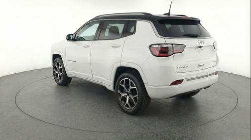 Bright White Clearcoat 2025 Jeep Compass Limited