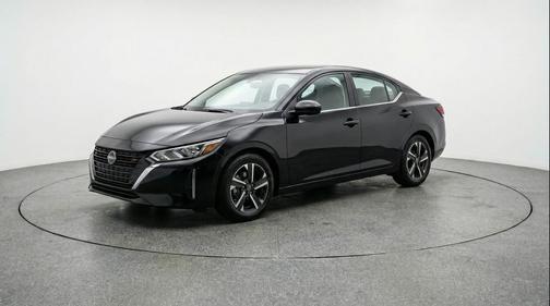 Super Black 2025 Nissan Sentra SV