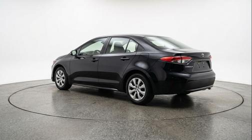 Midnight Black Metallic 2025 Toyota Corolla LE