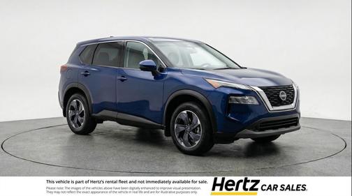 Deep Ocean Blue Pearl 2025 Nissan Rogue SV