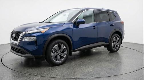 Deep Ocean Blue Pearl 2025 Nissan Rogue SV
