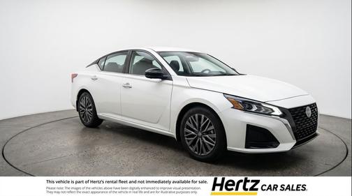 Glacier White 2025 Nissan Altima SV FWD