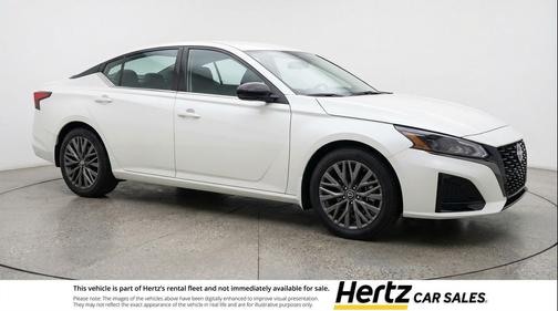 Glacier White 2025 Nissan Altima SV FWD