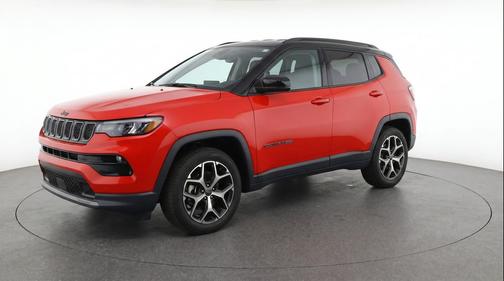 Red Hot Pearlcoat 2025 Jeep Compass Limited