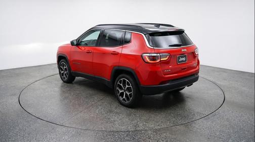 Red Hot Pearlcoat 2025 Jeep Compass Limited