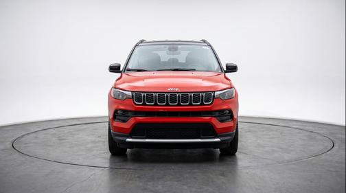 Red Hot Pearlcoat 2025 Jeep Compass Limited