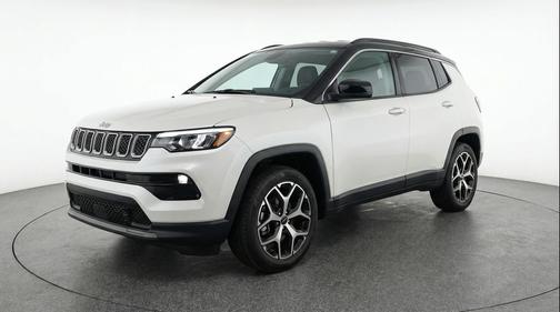 Bright White Clearcoat 2025 Jeep Compass Limited