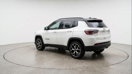 Bright White Clearcoat 2025 Jeep Compass Limited