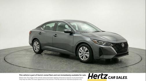 Gun Metallic 2025 Nissan Sentra S