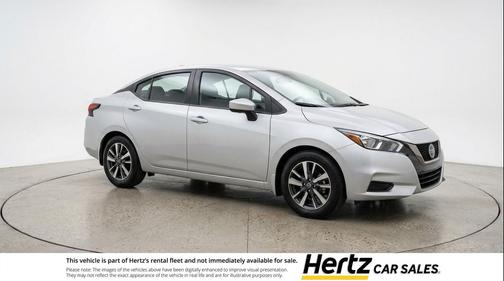 Brilliant Silver Metallic 2025 Nissan Versa 1.6 SV