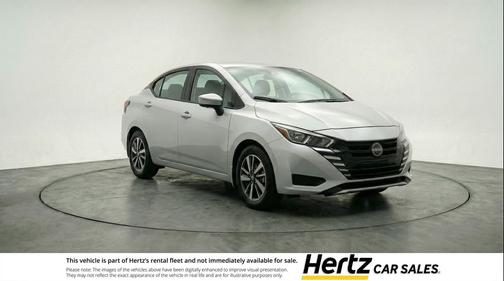Brilliant Silver Metallic 2025 Nissan Versa 1.6 SV