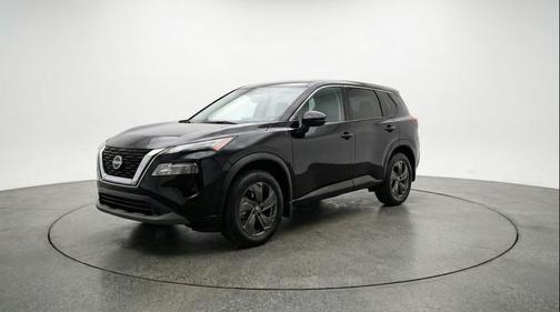 Super Black 2025 Nissan Rogue SV