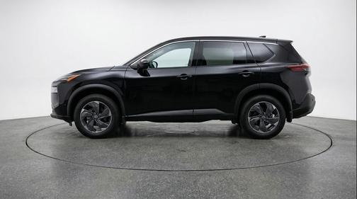 Super Black 2025 Nissan Rogue SV