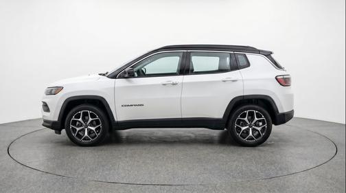 Bright White Clearcoat 2025 Jeep Compass Limited