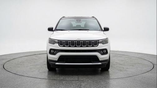 Bright White Clearcoat 2025 Jeep Compass Limited