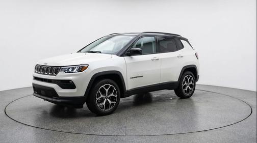 Bright White Clearcoat 2025 Jeep Compass Limited