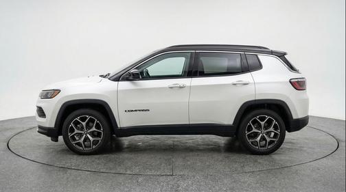 Bright White Clearcoat 2025 Jeep Compass Limited