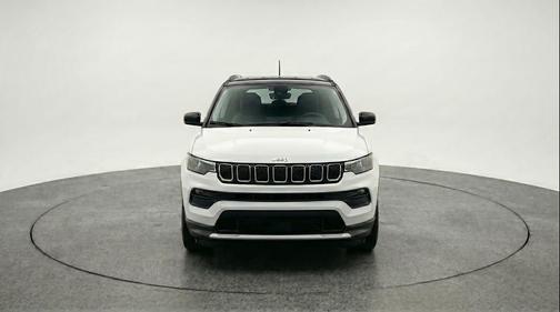 Bright White Clearcoat 2025 Jeep Compass Limited