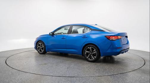Electric Blue Metallic 2025 Nissan Sentra SV