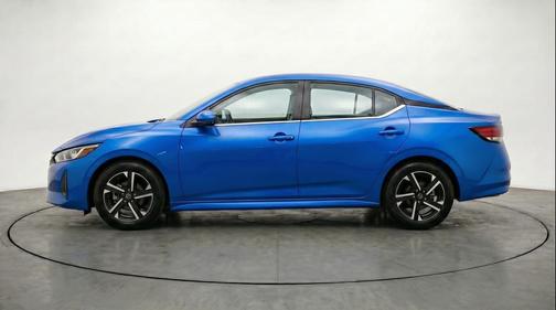 Electric Blue Metallic 2025 Nissan Sentra SV