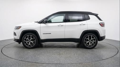 Bright White Clearcoat 2025 Jeep Compass Limited