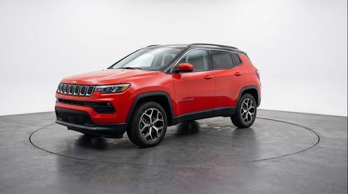Red Hot Pearlcoat 2025 Jeep Compass Limited