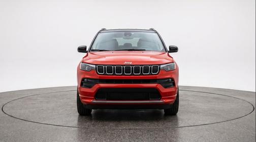 Red Hot Pearlcoat 2025 Jeep Compass Limited