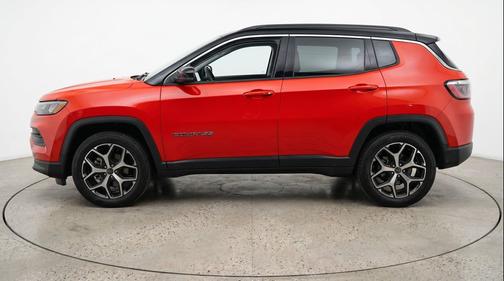 Red Hot Pearlcoat 2025 Jeep Compass Limited