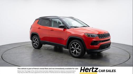 Red Hot Pearlcoat 2025 Jeep Compass Limited