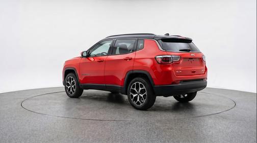 Red Hot Pearlcoat 2025 Jeep Compass Limited