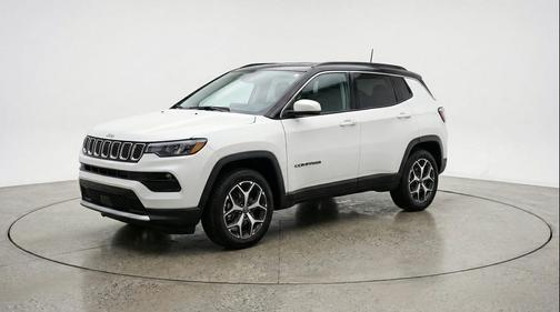 Bright White Clearcoat 2025 Jeep Compass Limited