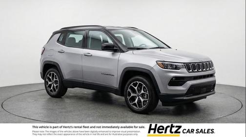 Silver Zynith Metallic Clearcoat 2025 Jeep Compass Limited