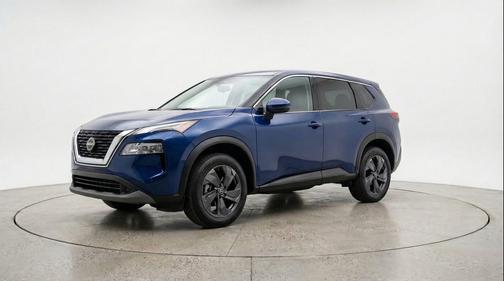 Deep Ocean Blue Pearl 2025 Nissan Rogue SV