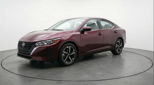 Rosewood Metallic 2025 Nissan Sentra SV