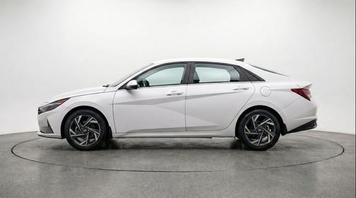 Serenity White 2025 Hyundai ELANTRA SEL