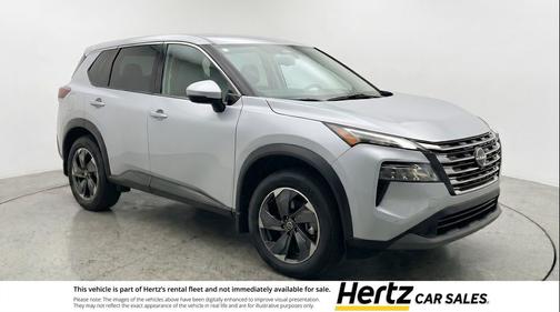Brilliant Silver Metallic 2025 Nissan Rogue SV